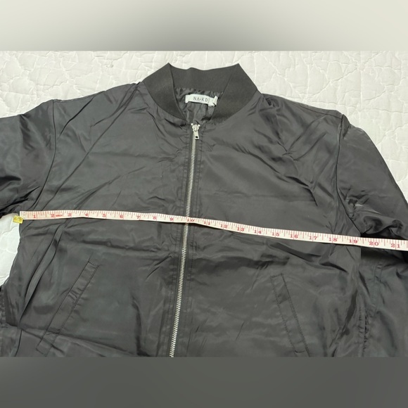 NA-KD Black Jacket with Flower Print in Size 36 - Picture 9 of 10